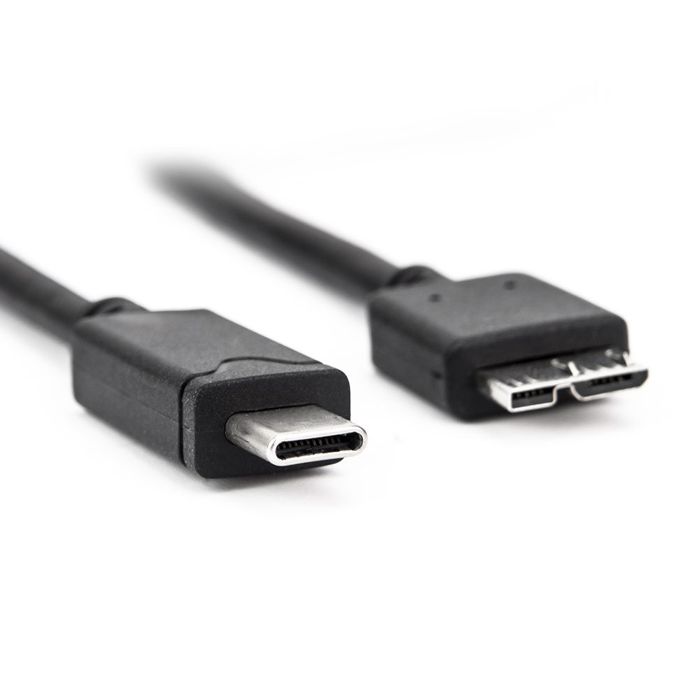 modbydeligt vi Begrænse Rocstor Premium USB-C to Micro-B Cable - Black - 3ft