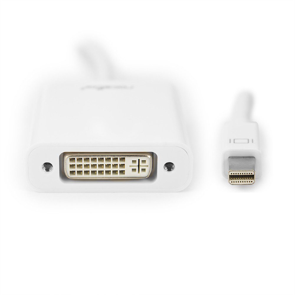 Mini DisplayPort to DVI Video Adapter - HD - White