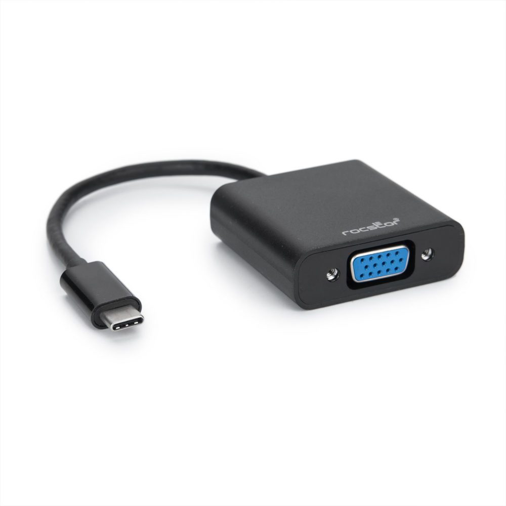 biografi Valg Blæse USB-C to VGA Video Adapter Converter Support up to 1920 x 1200 - M/F