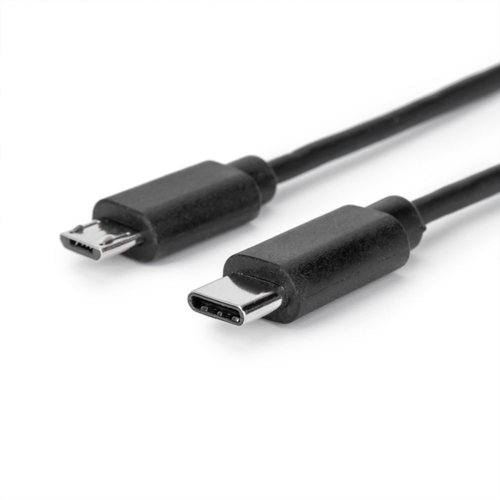 benzin kronblad Mediator 3ft Rocstor Premier USB-C to Micro-B Cable - M/M - Black