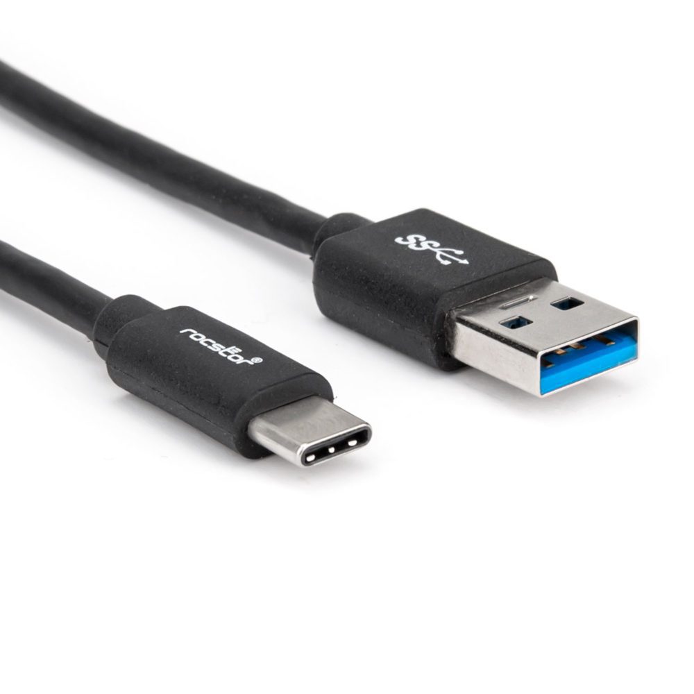 USB-C to USB-A (USB 3.0) Cable Adapter - M/F - 6 in Rocstor