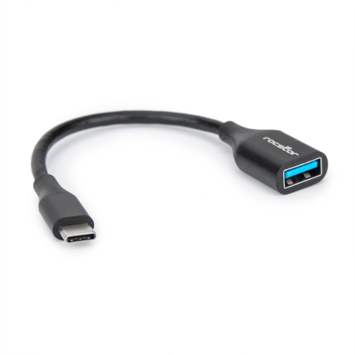 Silicium haak klok USB-C to USB-A (USB 3.0) Cable Adapter - M/F - 6 in Rocstor