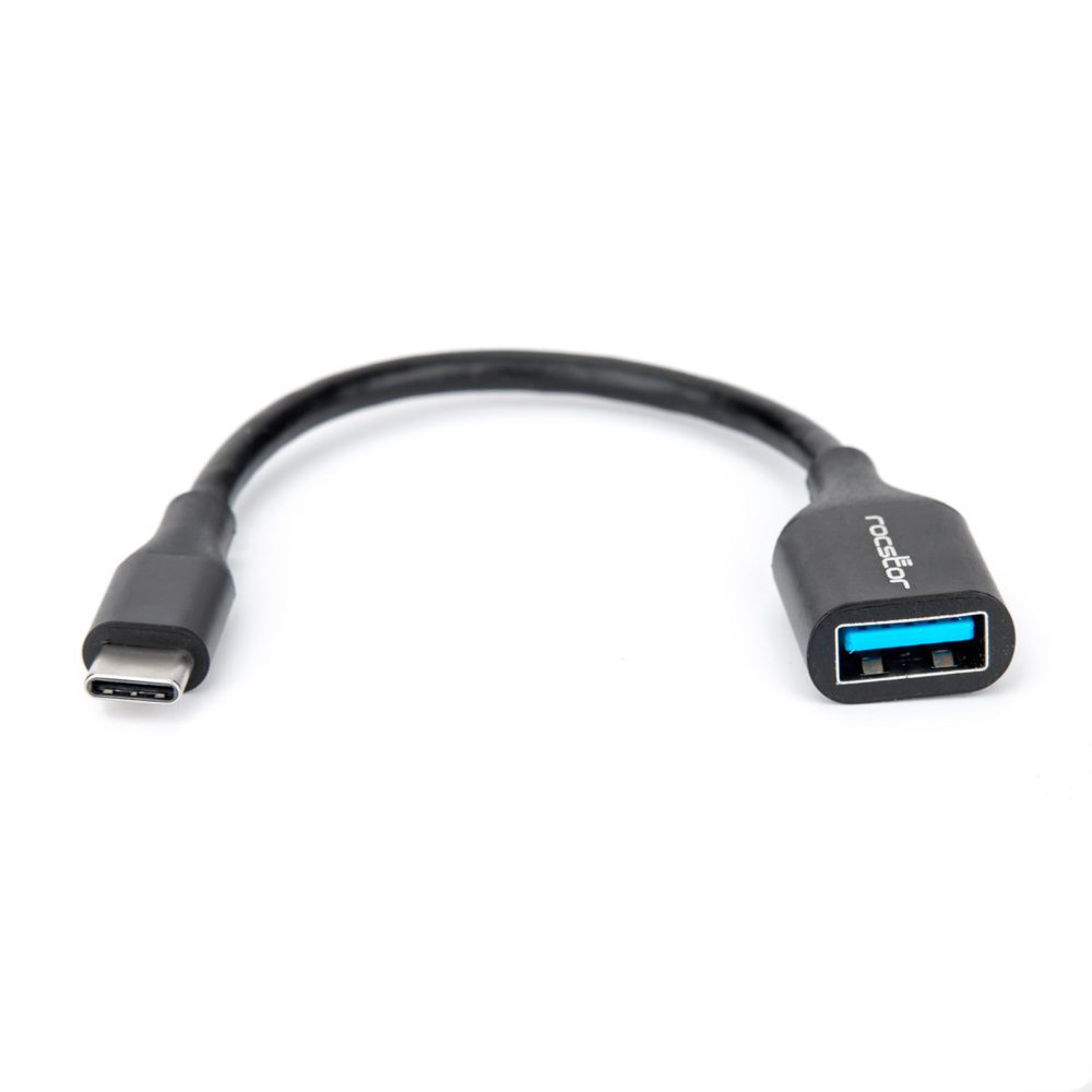 USB-C to USB-A (USB Adapter M/F - 6 in Rocstor