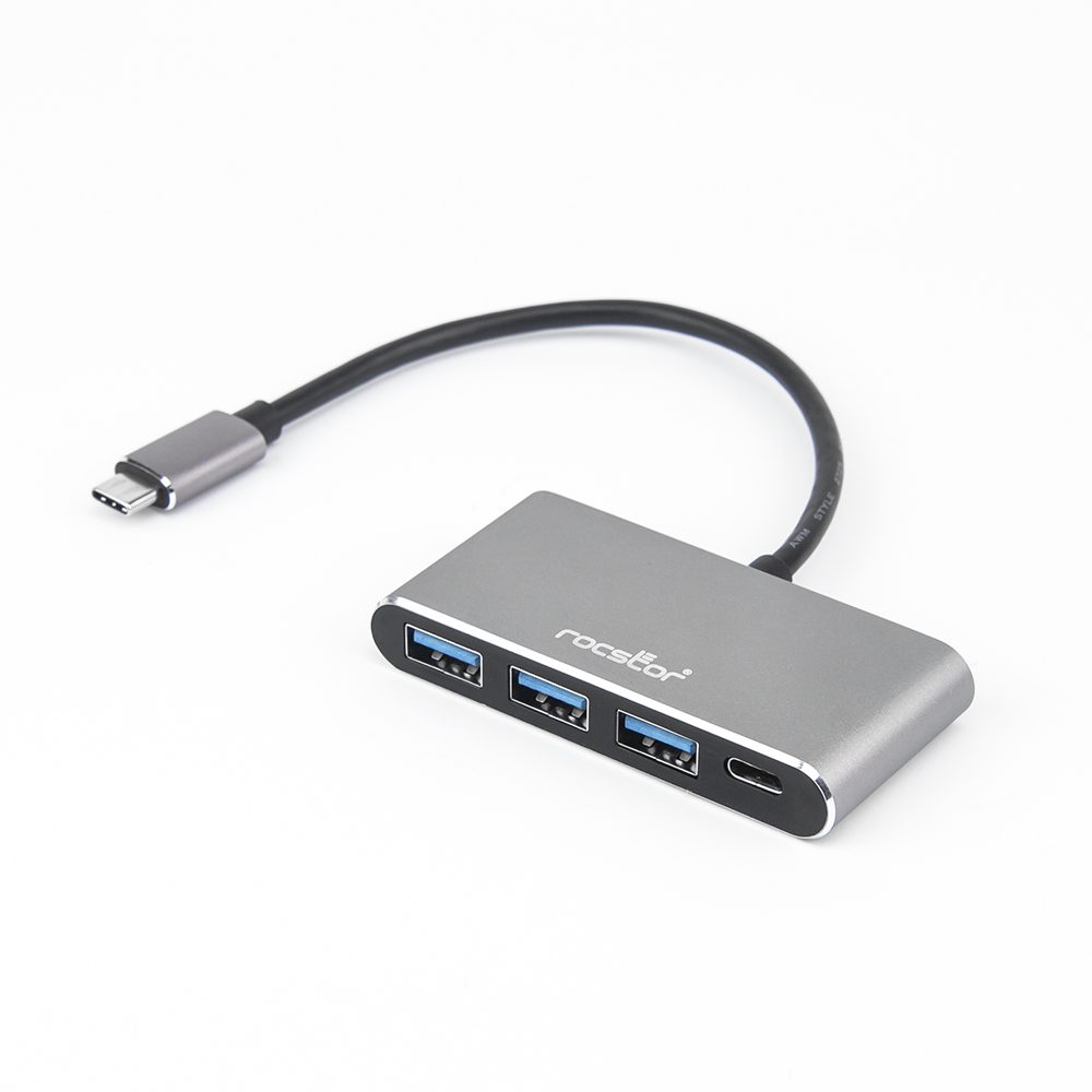 Rocstor Adaptateur convertisseur USB-C vers USB 3.0 / HDMI / USB-C - 4K -  LE MAC URBAIN