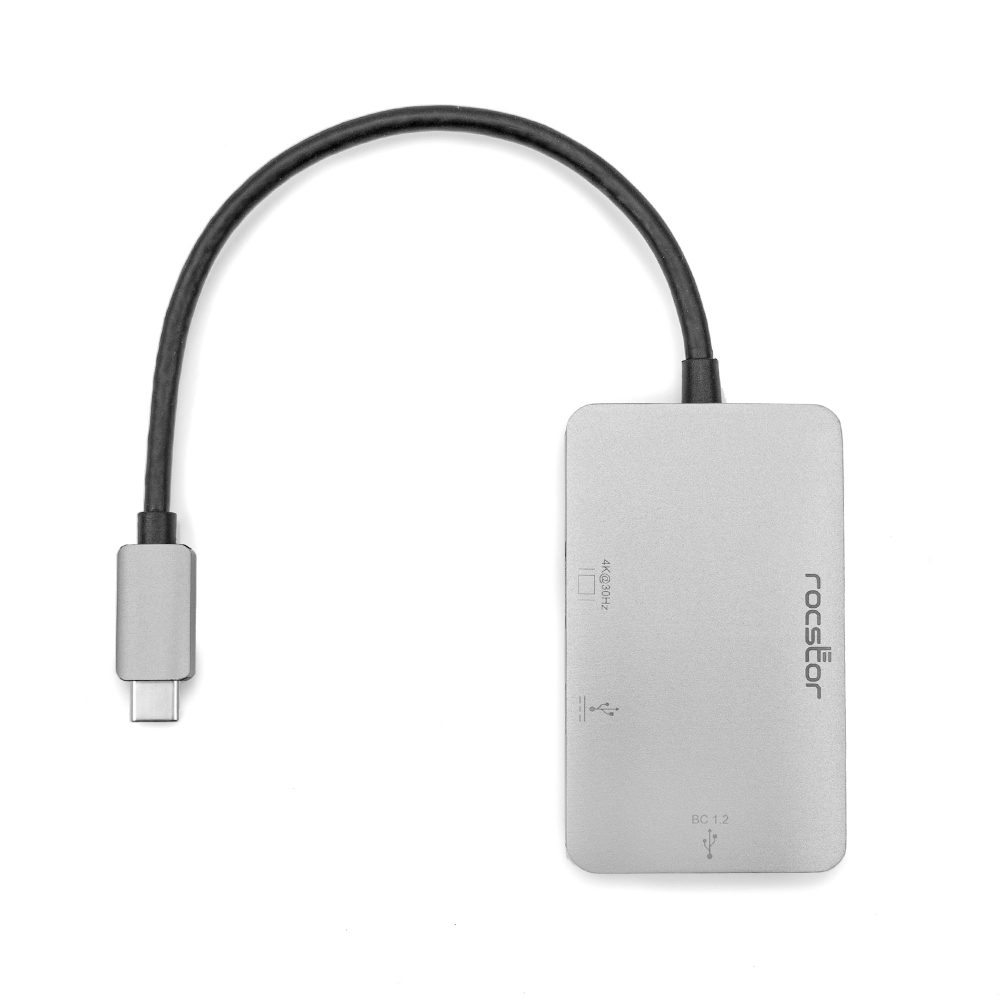 Adaptateur de charge USB 3.0 Type C vers HDMI, Hub USB-C 3.1 3 en 1