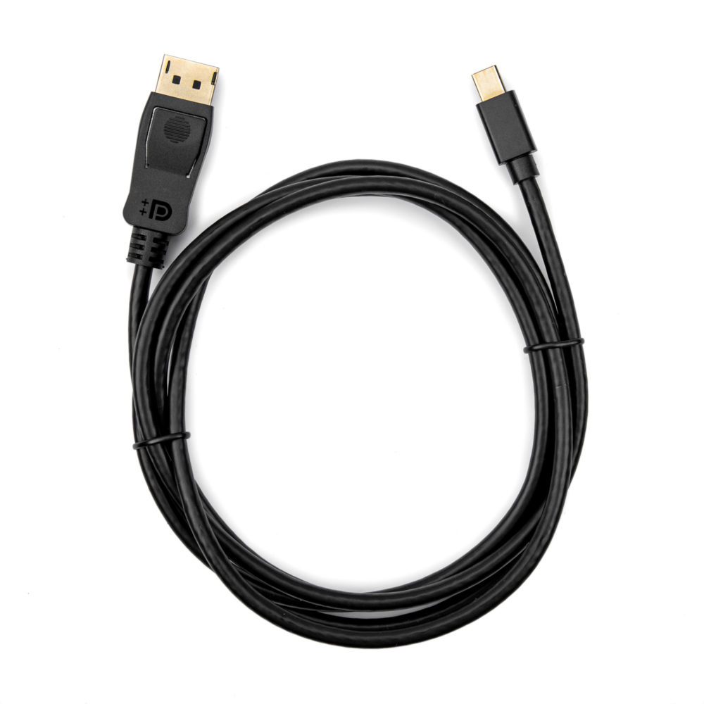 Rocstor Premium Mini DisplayPort Male to DisplayPort 1.2 Male Cable M/M -  6ft