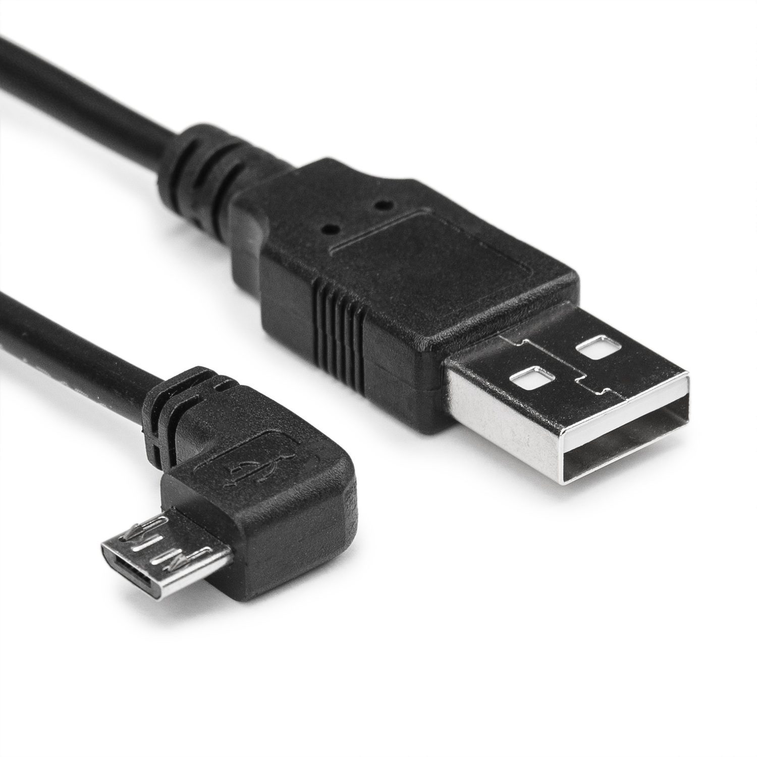 Ansichtkaart Empirisch telescoop Rocstor Premium USB Type-A to Right Angled Micro USB Type-B Cable