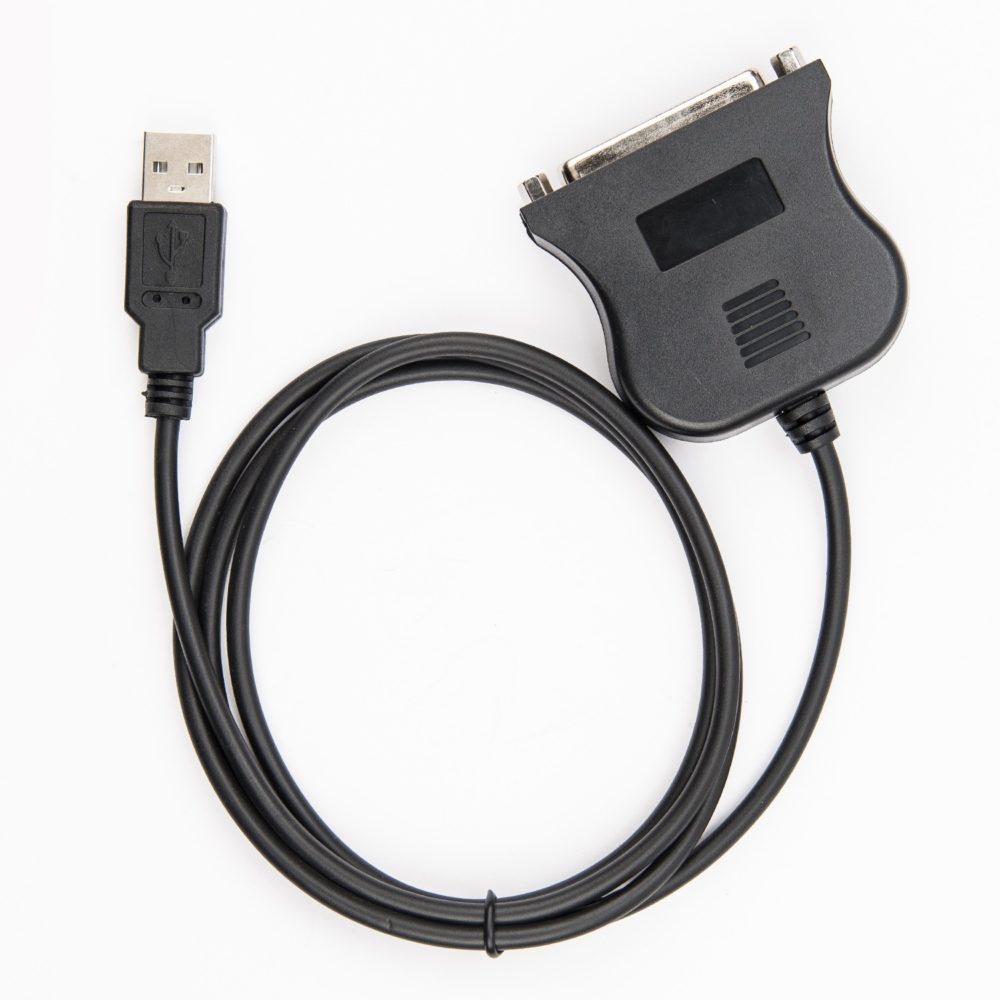 USB to DB25 Parallel Printer Adapter - ft Rocstor Premium