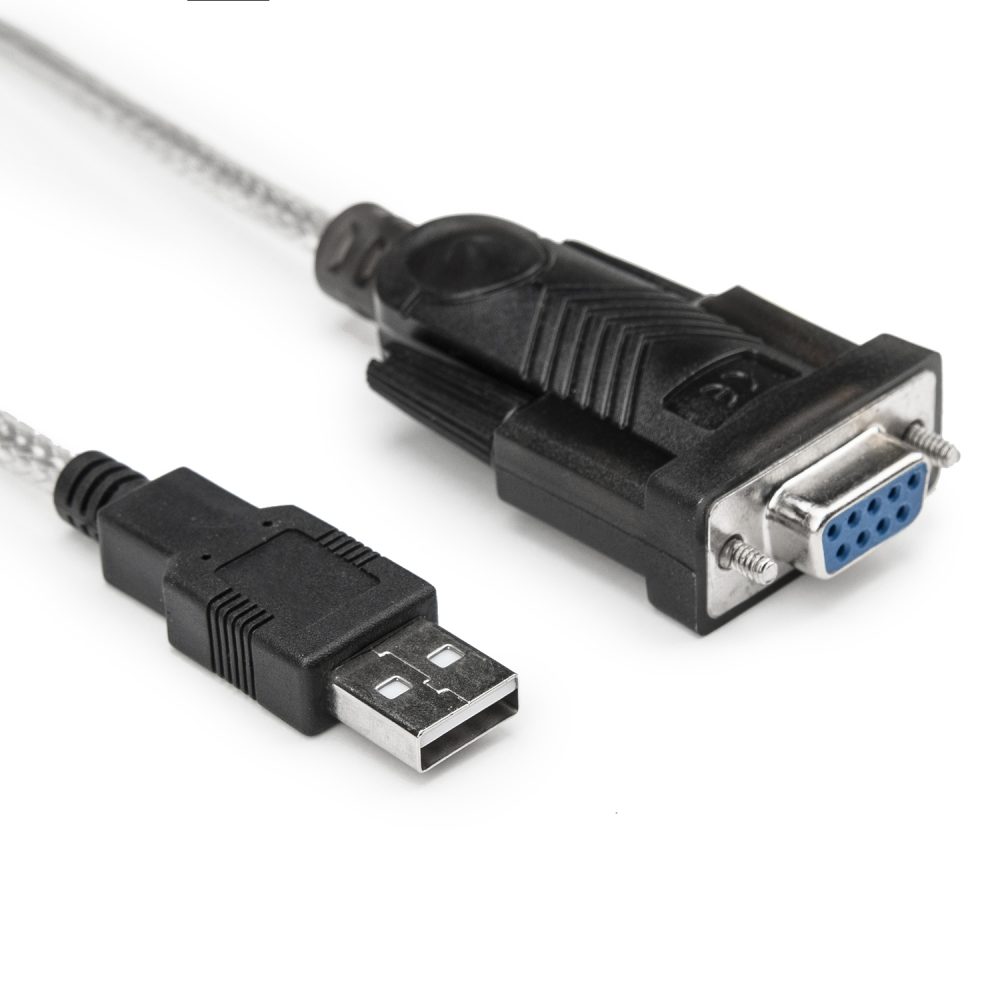 Rocstor Premium 5ft 1 Port USB to Modem DB9 Serial DCE Adapter Cable with FTDI