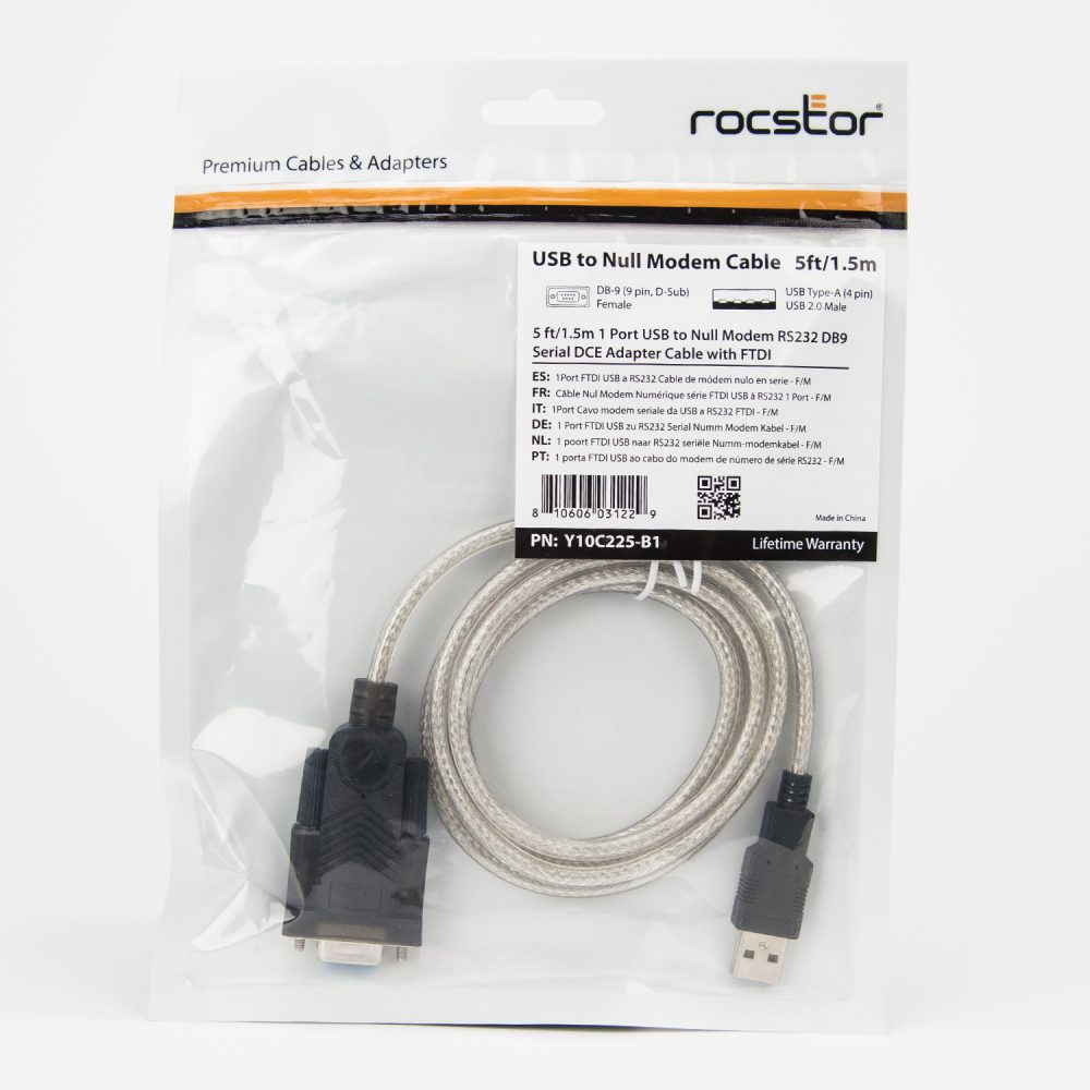 Rocstor Premium Audio cable - mini-phone stereo 3.5 mm M/F