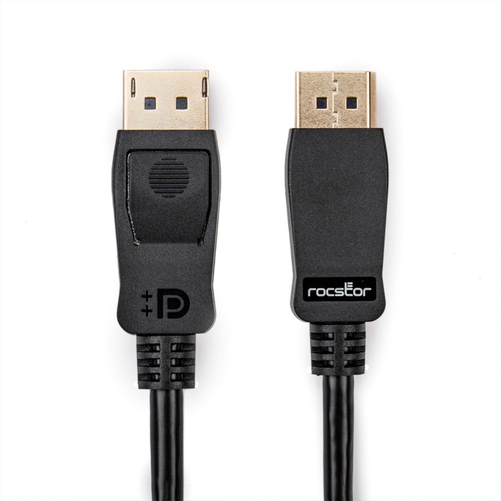 Rocstor DisplayPort 1.4 Cable (10') Y10C283-B1 B&H Photo Video