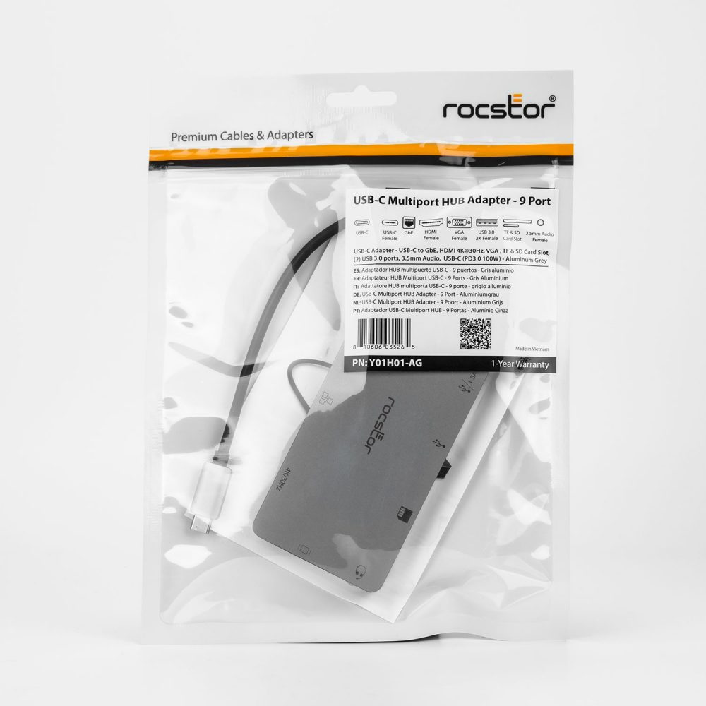 Adaptateur USB-C 3,5 mm RockStar™ audio + recharge