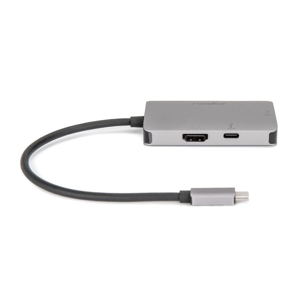 USB-C to HDMI 4K Adapter, USB-C 100W PD Charging & USB Type-A port