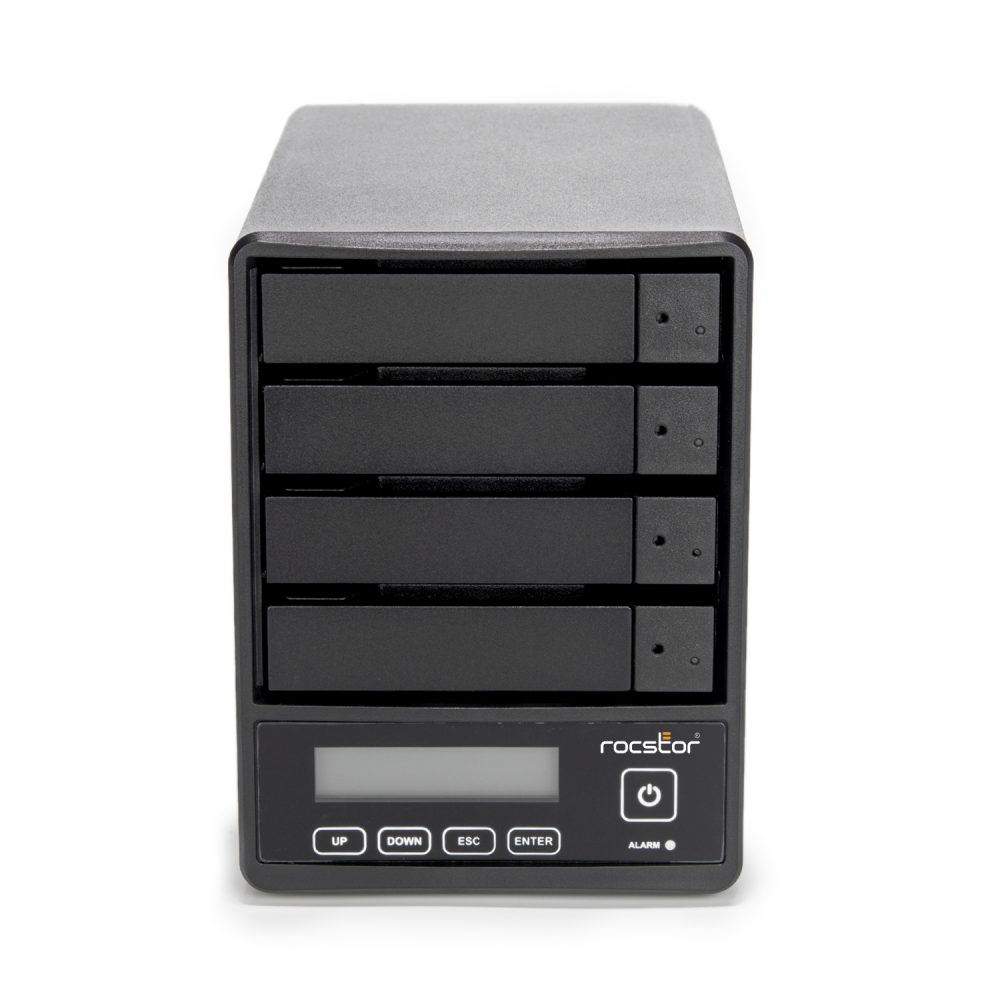 uddannelse Kontinent fotoelektrisk Rocpro U35 USB Type-C® Desktop RAID Storage