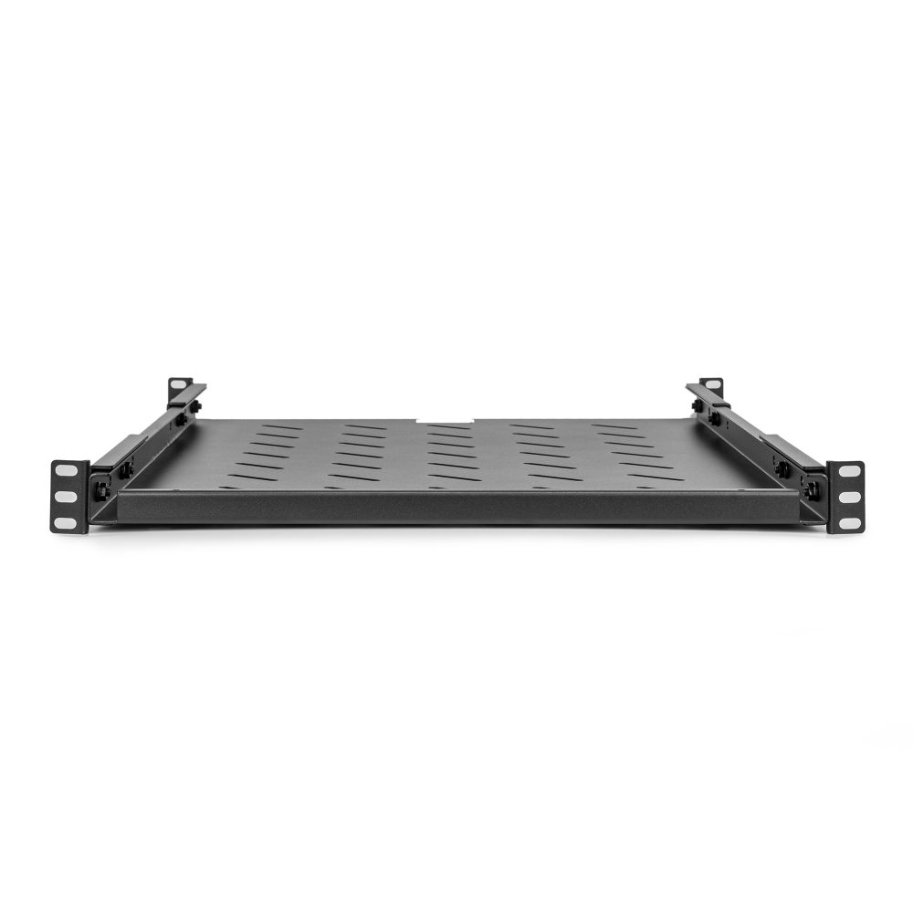 1U Ventilated Sliding Rack Tray Shelf – 19 Standard Rack Mount