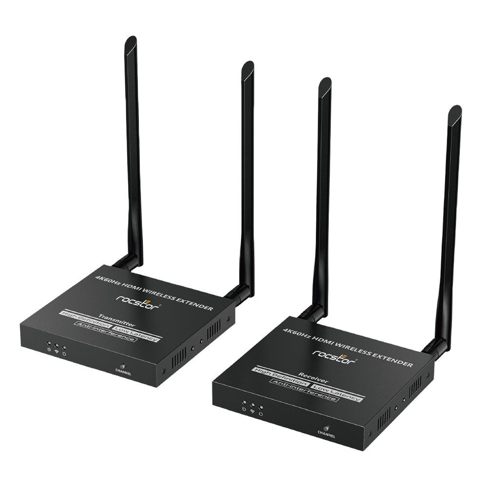 Wireless HDMI Extender Transmitter + Receiver Kit (Up to 50M) with