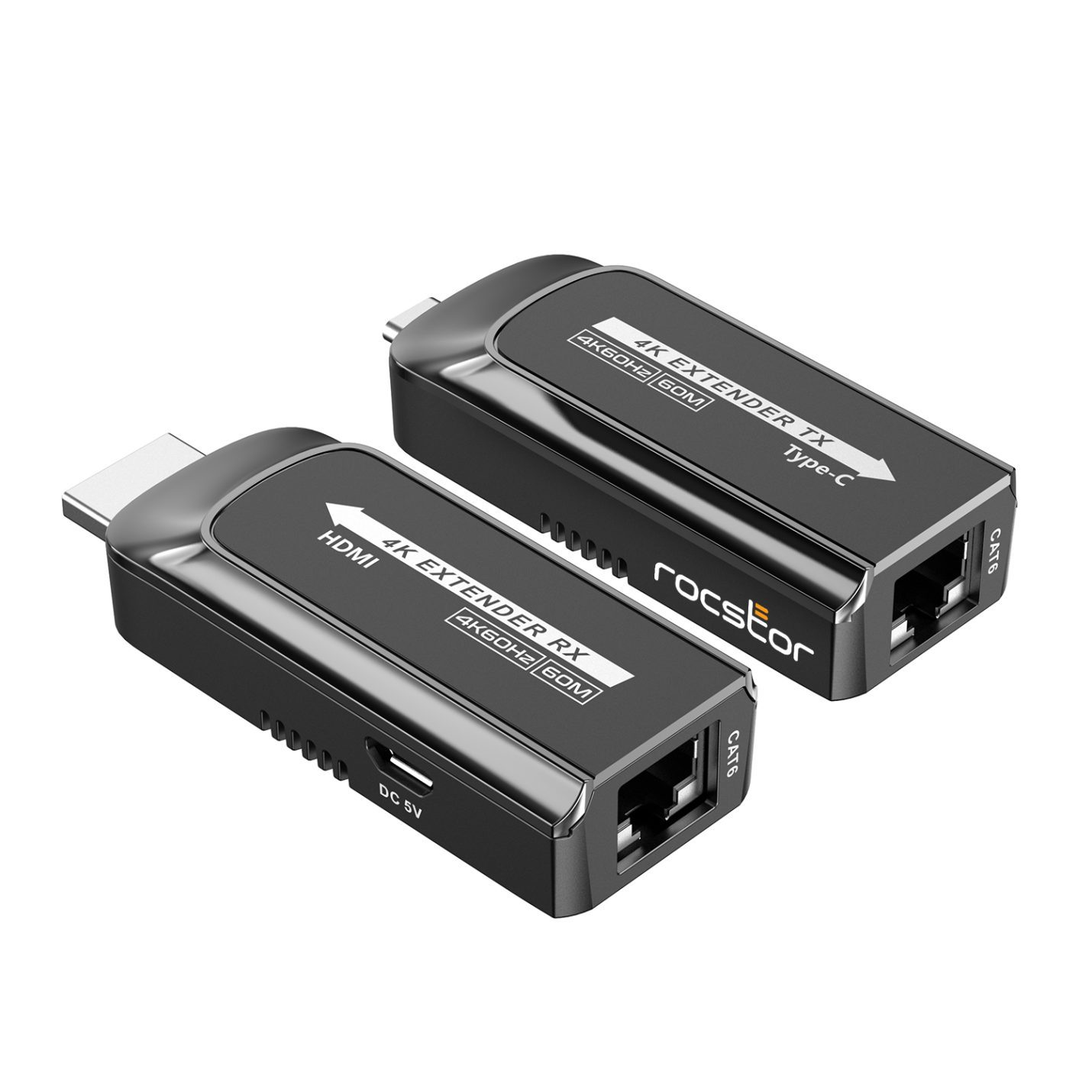 4K120Hz USBC HDMI Extender over CAT6/CAT6a/Cat7 Cable Up to